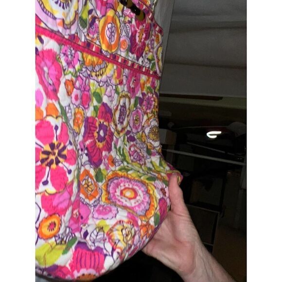 Vera Bradley Clementine‎ Tote (Pink Floral) - Picture 5 of 8